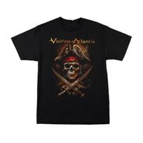 VISIONS OF ATLANTIS Muzikos Grupės Nariai Juodi S-5XL Marškinėliai CS006 Unisex T-Shirt S įvairiaspalvis