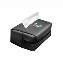 YXMP4 Car Tissue Box Sun Visor Seat Back Paper Towel Storage Bag For Skoda Octavia Enyaq Kamiq Scala Rapid Superb Karoq Kodiaq Yeti juoda