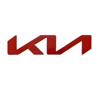 AIB1 Car Front Hood 3D Metal Emblem Trunk Decoration Logo Stickers KIA K5 K9 Sorento Ceed Sportage Carnival Stinger Forte Niro 3.4 X 13cm