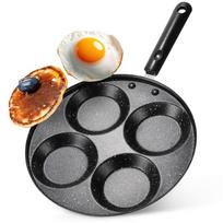 Granite Egg Pan With 4 Holes Basic Line 24 Cm