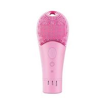Sonic vibration vandeniui atsparus odos poroms Valantis grožio produktas Silikoninis šveičiamasis USB rankinis elektrinis valymo šepetėlis