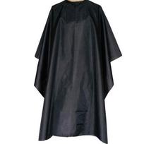 Suaugusiųjų kirpėjo pelerinas, chalatas, kirpyklos uždangalas, priežiūros prijuostė, unisex juodas apsiaustas
