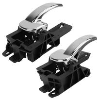 Car Inner Handle For Nissan Qashqai J10 2007-2013  80670JD00E 80671JD00E 2 pcs Interior Door Handles Chrome Left Right A