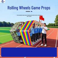 Large Team Building Wind and Fire Wheel Game Prop