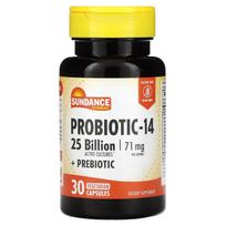 Sundance Vitamins, Probiotic-14, 71 mg, 30 veggie capsules (35.5 mg per capsule)