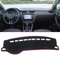 Car Dashboard Cover Avoid Light Pad Anti-UV Carpets Mat Accessories For Skoda Octavia A7 MK3 5E 2015 2016 2017 2018 2019 2020