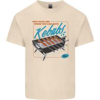 Abs Kebabs Funny Gym Overweight Fat Mens Cotton T-Shirt Tee Top S įvairiaspalvis