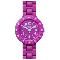 SWATCH Unisex Swiss Watch Quartz Movement 30 Meters Waterproof 35mm Purple Dial Plastic Case Plastic Strap ZFCSP089 violetinė
