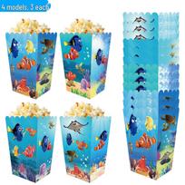 In Stock: Finding Nemo-Themed Popcorn and Snack Box - Versatile for Candy, Chicken Popcorn, Fries, and More