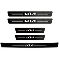 AHU1 For Kia Sportage Ceed Picanto KN Car Door Sill Trunk Bumper Pedal Anti Scratch Decal Sticker Cover Protector Waterproof