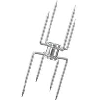 14mm Rotisserie Spit Meat Forks Replacement  Stainless Steel Counter Balance Bushing Fits Square Rod Grill BBQ Roasting