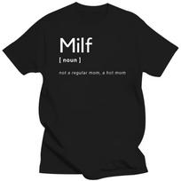 Naujiena Milf Apibrėžimas Karšta Mama Marškinėliai Grafika Medvilniniai Gatvės Stiliaus Trumpomis Rankovėmis Gimtadienio Dovanos Vasaros Stiliaus Marškinėliai Vyriški Drabužiai S įvairiaspalvis