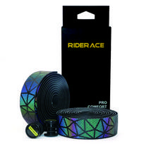 Anti-slip Bicycle Handle bar Tape Light Reflective Dazzle Noctilucent PU EVA Cycling Handlebar Strap Racing Road Bike Grip Tapes TY19