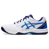 Asics Gel Dedicate 7 Balti Elektros Mėlyni Vyriški Sportbačiai 1041A223-103 44 white