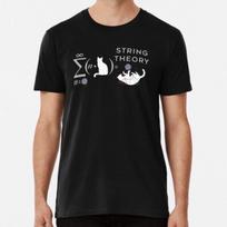 String Theory Cat T-Shirt S-5XL Best T-Shirt XL