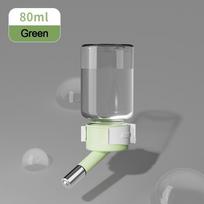 Transparent Hamster Water Dispenser Hanging Design Leakproof Pet Waterer Bead Head Small Animals Drinking Bottle gray