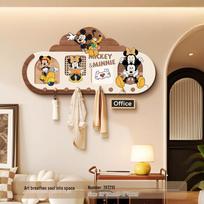 ZNMW Mickey Mouse Over-the-Door Coat Rack