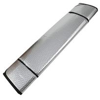 Foldable Car Front Window Sunshade Car Sun Shades Cover Sunshades Truck Heat Blocks Anti UV Rays Sun Protection Cover 220x80CM balta