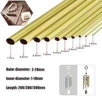 1 pcs Brass Tubes Length 20/30/50cm Diameter 2/3/4/5/6/7/8/9/10/12/14/16/18/20mm Brass Tubes Wall Cutting Tool Parts 2x1x300mm