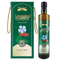 Cold-Pressed Flaxseed Oil beige