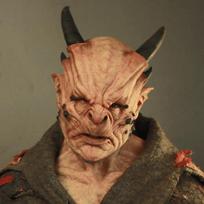 Halloween Bull Demon Horn Prank Mask - Hot Selling Horror Costume Accessory