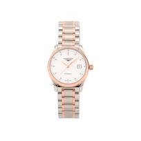 LONGINES Master Series Automatinis Mechaninis Ciferblatas 30 Metrų Vandeniui Atsparus Moteriškas Fritillary Ciferblatas Nerūdijančio Plieno 18K Rožinio Aukso Korpusas L2.257.5.89.7 auksas