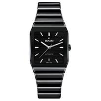 RADO radar Anatom serijos automatinis mechaninis judėjimas 50 metrų atsparumas vandeniui unisex Šveicariškas laikrodis 32,5 mm juodas ciferblatas keraminis korpusas R10201152 juoda