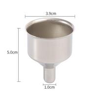 1PC kitchen funnel stainless steel funnel sub-bottling oil funnel wine funnel size portable household oil pot funnel
