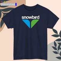 Snowbird Ski Resort Logo Black/White/Gr<wbr/>ey/Navy/Red/Li<wbr/>ght Blue TShirt S5XL Unisex T-Shirt S įvairiaspalvis
