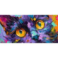 Cat Painting By Number Diy Animal On Canvas With Frame Oil Picutres Drawing By Number HandPainted Coloring Home Decor Walls Art 30x20cm no frame armijos žalia spalva