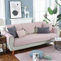 Sofa Covers for Living Room Dirt-proof Couch Cover Gray Color Plush Cushion Furniture Cover Corner Sofa Towel 70*70CM pilka