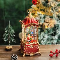 Christmas Carousel Old Man Tree Music Box LED Lights with Color Changes Birthday Anniversary Christmas Valentine's Day Gifts