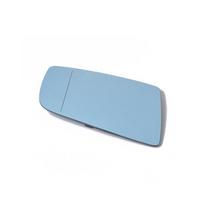 Mėlynas šildomas veidrodėlio stiklas BMW 5 serijai E60 E61 E63 E64 2003-2010 Kairė ir dešinė pusė Plačiakampis galinio vaizdo veidrodėlis Left