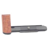 Elegant Wooden Camera Handle for FM2 High Precised Machined Aluminum Base and Easy Assembly Handgrip juoda