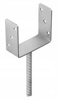 Posto pamato inkaro 141x120x60mm įbetonavimui, cinkuotas