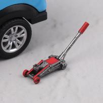 Naujausias 1/64 mastelio mini automobilio kėlimo domkrato modelis, modifikacijos, garažo remonto aksesuarai, scenos komponavimas, miniatiūrinė skulptūra, ekspozicija