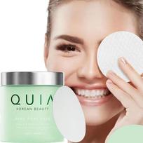 QUIA Zero Pore Pads Trgets Large Pores and Uneven Tone Korean Skincare 70pcs