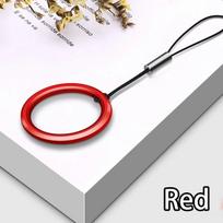 Wrist Straps Hand Lanyard Charms for Mobile Phone Camera Keys Cord Chain Cute Lanyard Keychain Keycord Hanging Rope Other raudona