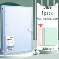 Deli A4 Four-Hole Ring Binder