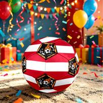 1pc Austria Sports Theme Size 5 Soccer Ball Professional Match Training Football Indoor &Outdoor Sports Ball Lightweight Durable c6618 Size 5