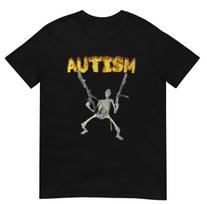 Autism Skeleton Shirt S įvairiaspalvis