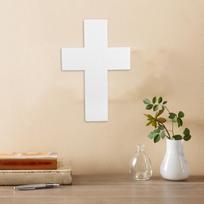 Smooth Surface Blank Foam Cross for Holy Communion DIY Craft Decoration Religious Celebration Centerpiece Wall Hanging Desktop 30X15X5CM