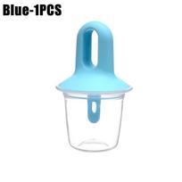 1pc 7 Holes DIY Ice Cream Pops Silicone Mold Ice Cream Ball Maker Popsicles Molds Baby Fruit Shake Home Kitchen Accessories Tool