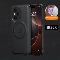 For Huawei Honor 400 Pro Case Luxury PU Leather Magnetic Wireless charging protective Back Cover Case For Honor 400 400Pro Shell For Honor 400 Pro juoda