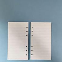 A5/A6 6-Hole Loose-Leaf Notebook Refill - Lined, Grid, and Monthly Planner Pages