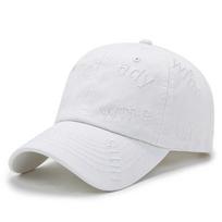 NORTHWOOD Vintage Letter Snapback kepurė moterims beisbolo kepuraitė vyrams Kpop hiphopo medvilninė tėčio kepurė 56-60 cm balta