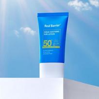 Real Barrier Aqua Soothing Losjonas nuo saulės 50ml SPF50+ PA++
