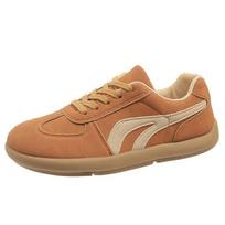 Dexun shoes women's 2024 autumn new soft-soled color matching lace-up versatile retro Forrest Gump sports and leisure flat-soled single shoes 35 ruda