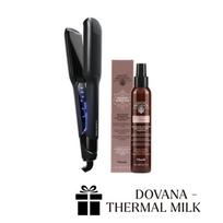 Cloud 9 THE WIDE IRON Plaukų tiesinimo žnyplės + DOVANA Thermal milk, 1vnt