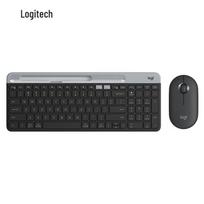 Logitech K580 Slim Multi-Device Wireless Keyboard with Pebble M350 Mouse Combo
